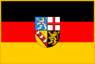 [Car Flag for the Heads of State Offices 1956-2001 (Saar, Germany)]